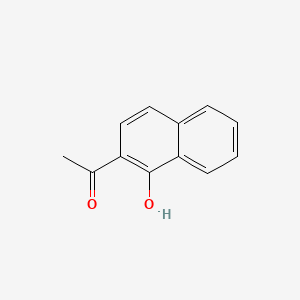 1-(1-Hydroxynaphthalen-2-yl)ethan-1-one chemical structure (CAS 711-79-5)