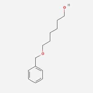 6-(Benzyloxy)hexan-1-ol chemical structure (CAS 71126-73-3)