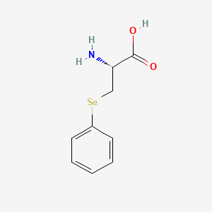 Se-Phenyl-L-selenocysteine chemical structure (CAS 71128-82-0)