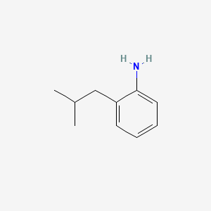 2-Isobutylaniline chemical structure (CAS 71182-59-7)