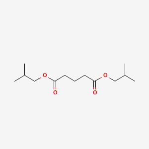 Diisobutyl glutarate chemical structure (CAS 71195-64-7)