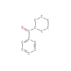 Cyclohexyl phenyl ketone chemical structure (CAS 712-50-5)