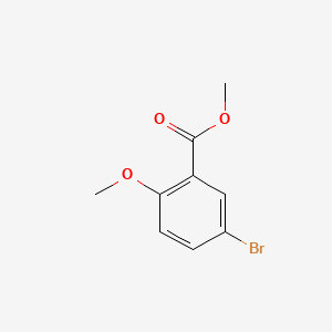 Methyl 5-bromo-2-methoxybenzoate chemical structure (CAS 7120-41-4)