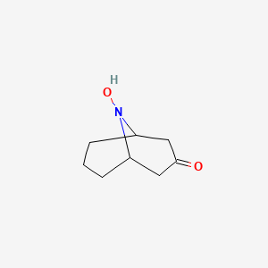9-Azabicyclo[3.3.1]nonan-3-one N-oxyl chemical structure (CAS 7123-92-4)