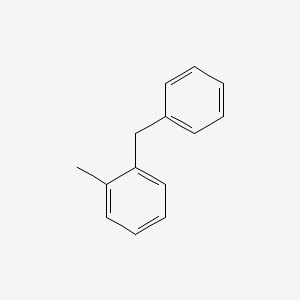 2-Methyldiphenylmethane chemical structure (CAS 713-36-0)