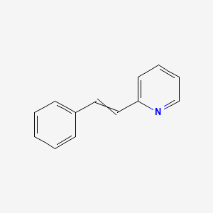 2-Styrylpyridine chemical structure (CAS 714-08-9)