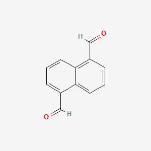 Naphthalene-1,5-dicarbaldehyde chemical structure (CAS 7141-15-3)