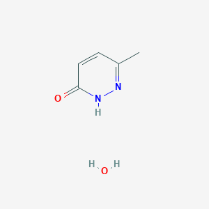 6-Methylpyridazin-3(2H)-one hydrate chemical structure (CAS 7143-82-0)