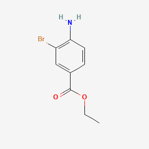 Ethyl 4-amino-3-bromobenzoate chemical structure (CAS 7149-03-3)