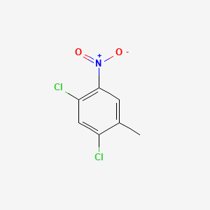 1,5-Dichloro-2-methyl-4-nitrobenzene chemical structure (CAS 7149-77-1)