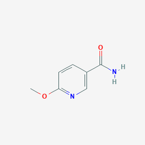 6-Methoxynicotinamide chemical structure (CAS 7150-23-4)