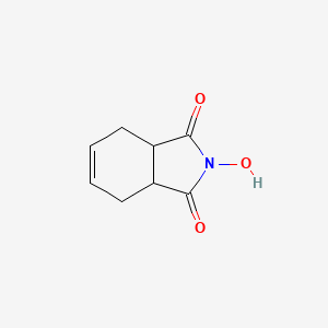 2-Hydroxy-3a,4,7,7a-tetrahydro-1H-isoindole-1,3(2H)-dione chemical structure (CAS 7151-24-8)