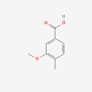 3-Methoxy-4-methylbenzoic acid chemical structure (CAS 7151-68-0)
