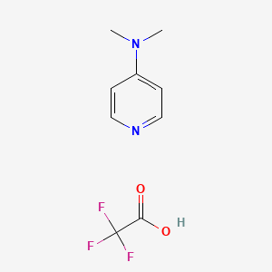 N,N-Dimethylpyridin-4-amine 2,2,2-trifluoroacetate chemical structure (CAS 71561-75-6)