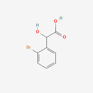 2-(2-Bromophenyl)-2-hydroxyacetic acid chemical structure (CAS 7157-15-5)