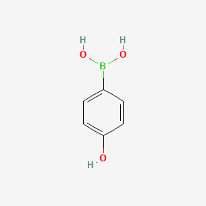 4-Hydroxyphenylboronic acid chemical structure (CAS 71597-85-8)