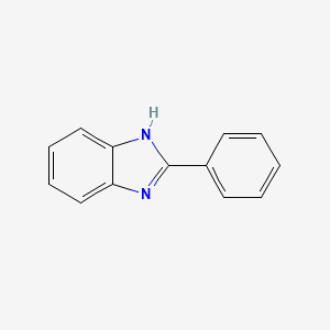 2-Phenyl-1H-benzo[d]imidazole chemical structure (CAS 716-79-0)