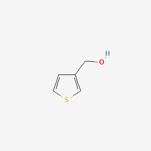 Thiophen-3-ylmethanol chemical structure (CAS 71637-34-8)