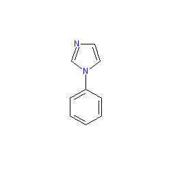 1-Phenyl-1H-imidazole chemical structure (CAS 7164-98-9)