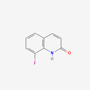 8-Fluoroquinolin-2(1H)-one chemical structure (CAS 71738-83-5)