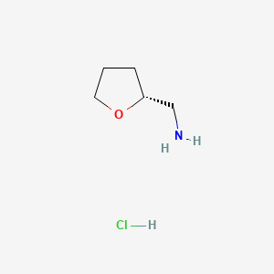 [(2R)-Oxolan-2-yl]methanamine hydrochloride chemical structure (CAS 7175-80-6)