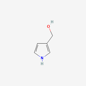 (1H-Pyrrol-3-yl)methanol chemical structure (CAS 71803-59-3)