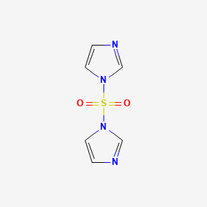 1,1'-Sulfonyldiimidazole chemical structure (CAS 7189-69-7)