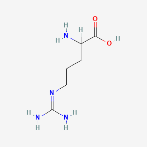 DL-Arginine chemical structure (CAS 7200-25-1)