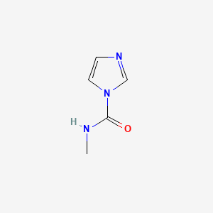 N-Methyl-1-imidazolecarboxamide chemical structure (CAS 72002-25-6)