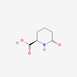 (R)-6-Oxopiperidine-2-carboxylic acid chemical structure (CAS 72002-30-3)