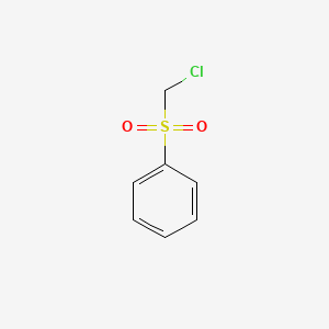 ((Chloromethyl)sulfonyl)benzene chemical structure (CAS 7205-98-3)