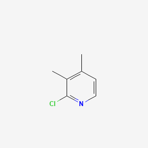2-Chloro-3,4-dimethylpyridine chemical structure (CAS 72093-11-9)
