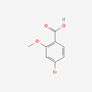 4-Bromo-2-methoxybenzoic acid chemical structure (CAS 72135-36-5)