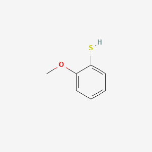 2-Methoxythiophenol chemical structure (CAS 7217-59-6)