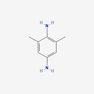 2,6-Dimethylbenzene-1,4-diamine chemical structure (CAS 7218-02-2)