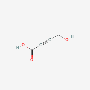 4-Hydroxybut-2-ynoic acid chemical structure (CAS 7218-52-2)