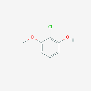 2-Chloro-3-methoxyphenol chemical structure (CAS 72232-49-6)