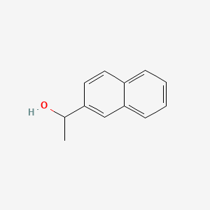 1-(2-Naphthyl)ethanol chemical structure (CAS 7228-47-9)