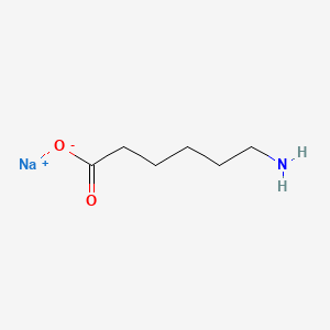 Sodium 6-aminohexanoate chemical structure (CAS 7234-49-3)