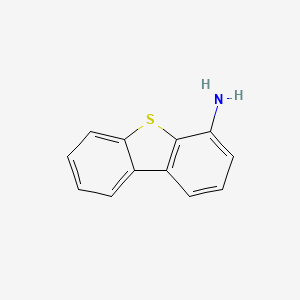 Dibenzo[b,d]thiophen-4-amine chemical structure (CAS 72433-66-0)