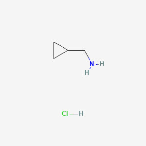 Cyclopropylmethanamine hydrochloride chemical structure (CAS 7252-53-1)