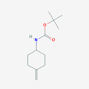 tert-Butyl (4-methylenecyclohexyl)carbamate chemical structure (CAS 725255-70-9)