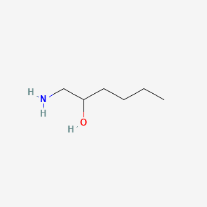 1-Aminohexan-2-ol chemical structure (CAS 72799-62-3)