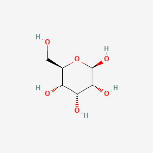 (2R,3R,4R,5S,6R)-6-(Hydroxymethyl)tetrahydro-2H-pyran-2,3,4,5-tetraol chemical structure (CAS 7283-09-2)