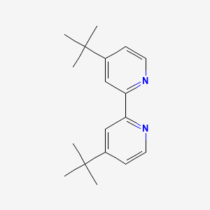 4,4'-Di-tert-butyl-2,2'-bipyridine chemical structure (CAS 72914-19-3)