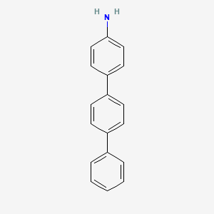 [1,1:4,1-Terphenyl]-4-amine chemical structure (CAS 7293-45-0)