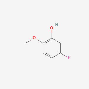 5-Fluoro-2-methoxyphenol chemical structure (CAS 72955-97-6)