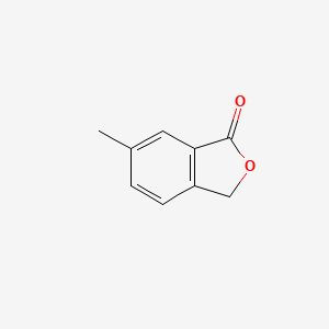 6-Methylisobenzofuran-1(3H)-one chemical structure (CAS 72985-23-0)