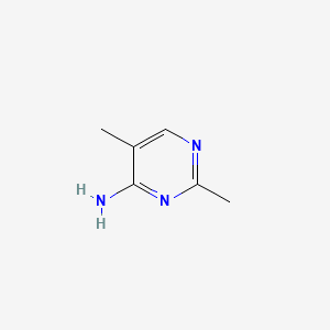 2,5-Dimethylpyrimidin-4-amine chemical structure (CAS 73-70-1)