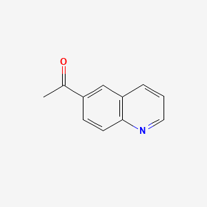6-Acetylquinoline chemical structure (CAS 73013-68-0)